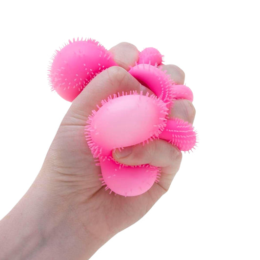 Needoh Fuzz Ball Flower Power Fidget Toy