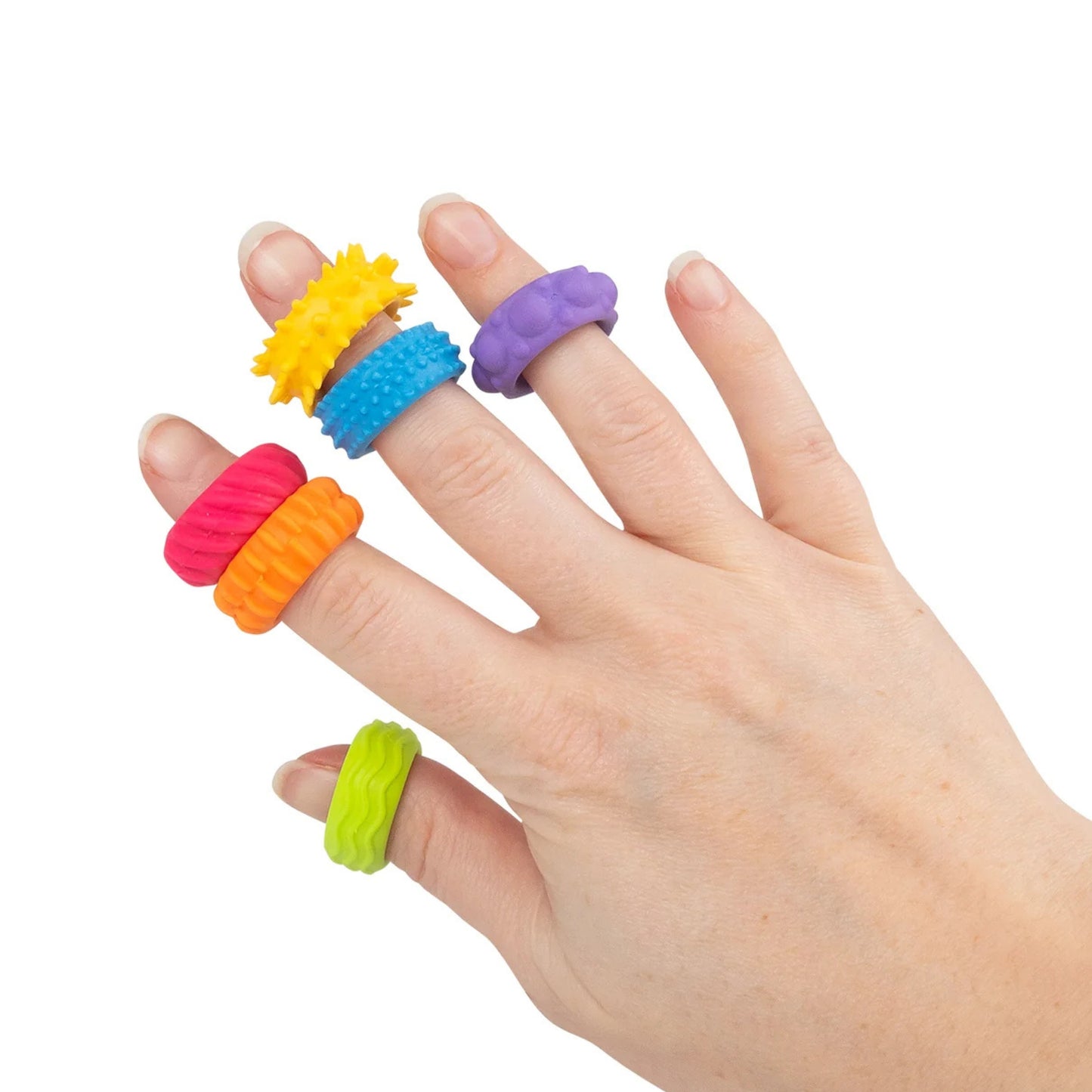 Sensory Fidget Rings 12 Pack
