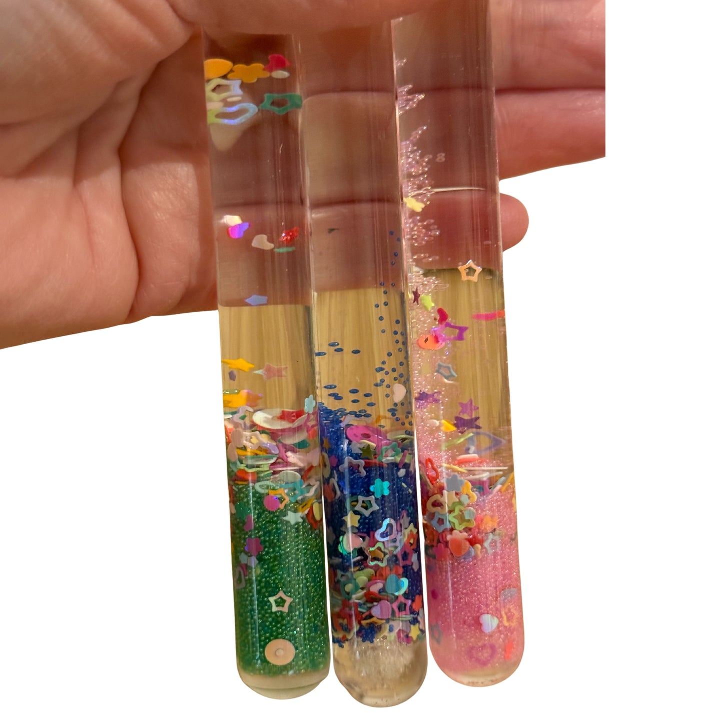 Sensory Glitter Wand Tube Fidget & Flo