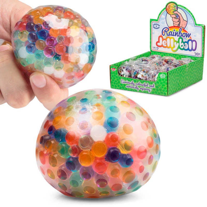 Rainbow Jelly Ball Stress Ball