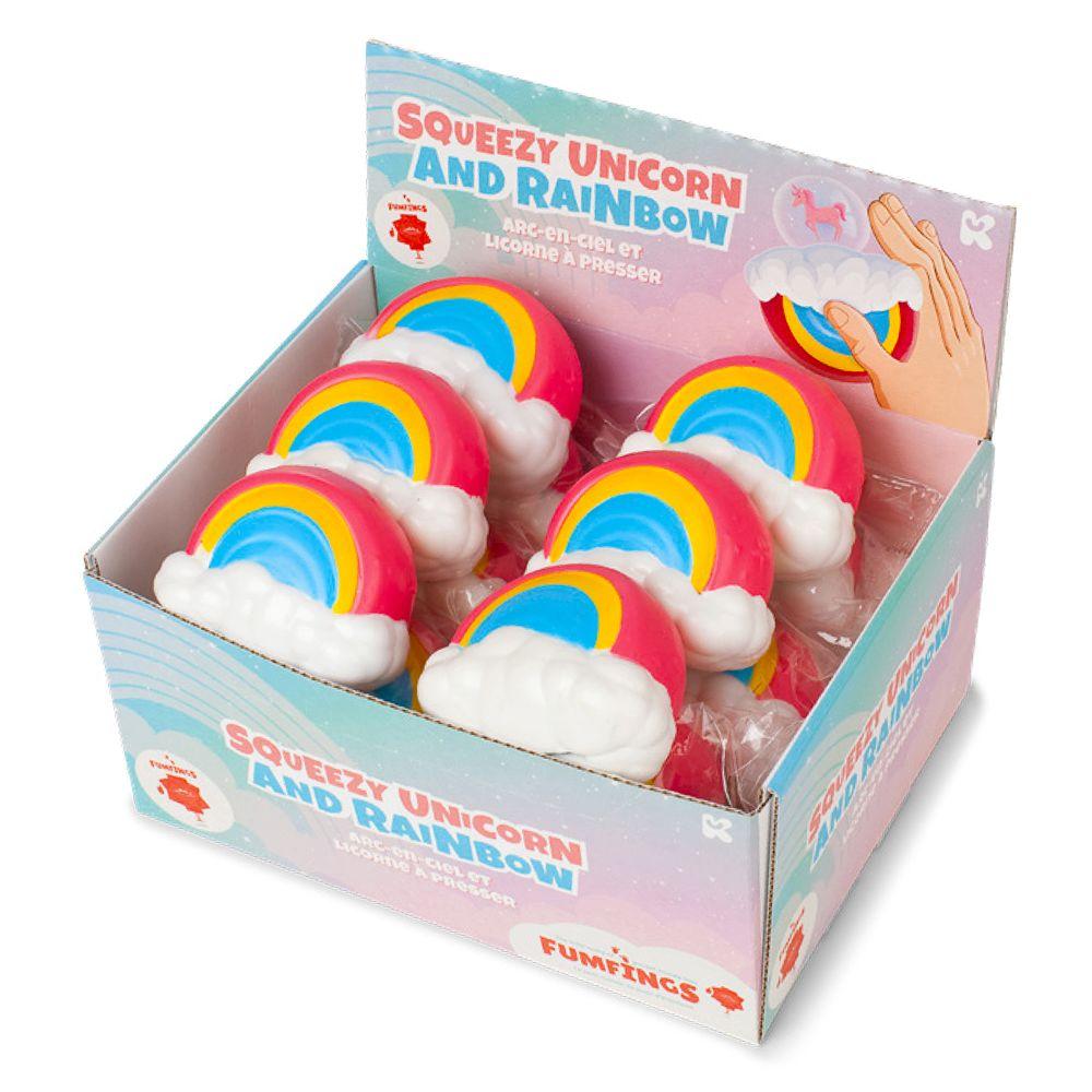 Squeezy Unicorn & Rainbow Squishy Stress Relief Toy