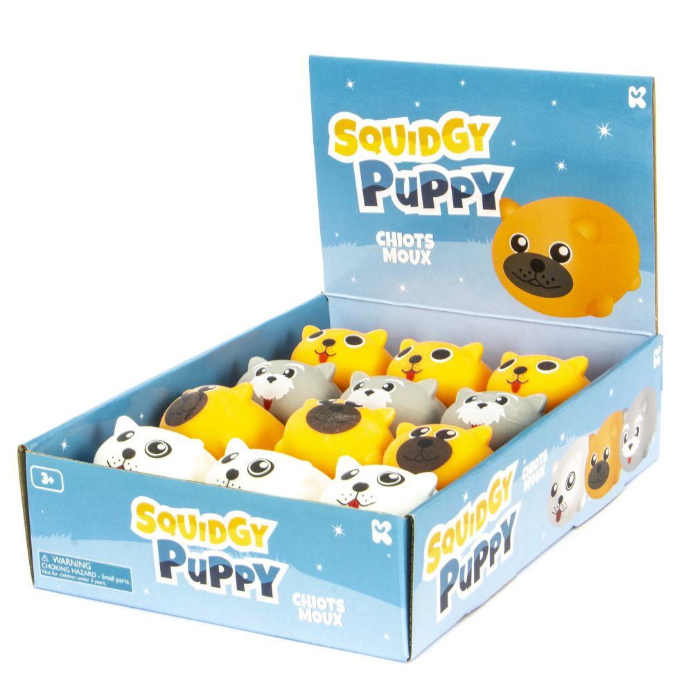 Squidgy Puppy Squish Stress Relief Toy