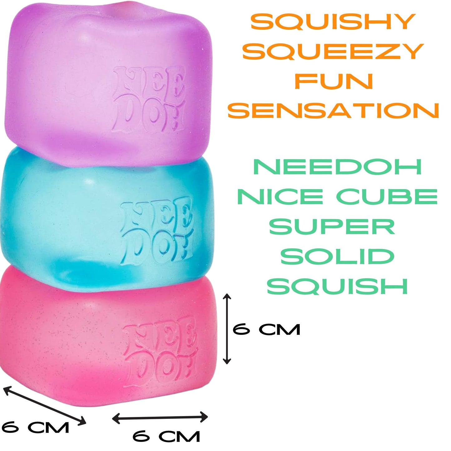 NeeDoh Nice Cube Stress Ball Stress Relief Toys