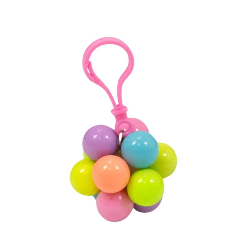 Atomic DNA Fidget Ball Keyring - Sensory Anxiety Toy ADHD Fidget Toy Autism Toys