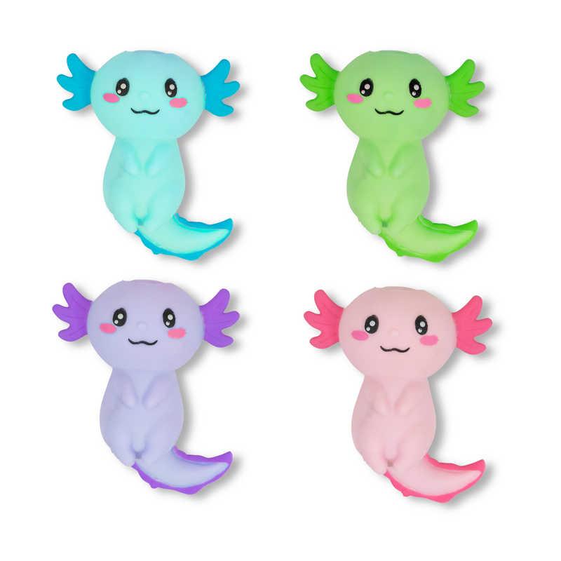 Axolotl Sand Filled Stretchy Sensory Fidget Toy Stress Relief Autism Toys ADHD Fidget Toy.