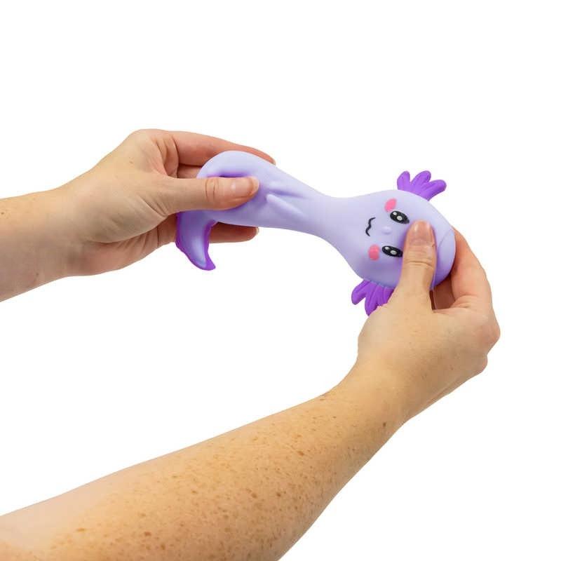 Axolotl Sand Filled Stretchy Sensory Fidget Toy Stress Relief Autism Toys ADHD Fidget Toy.
