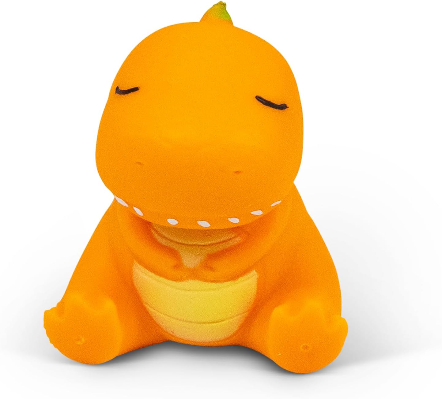 Scrunchems Stretchies Sleepy Dino - Sand Filled Fidget Sensory Novelty Toy for Stress Relief Autism ADHD Anxiety.