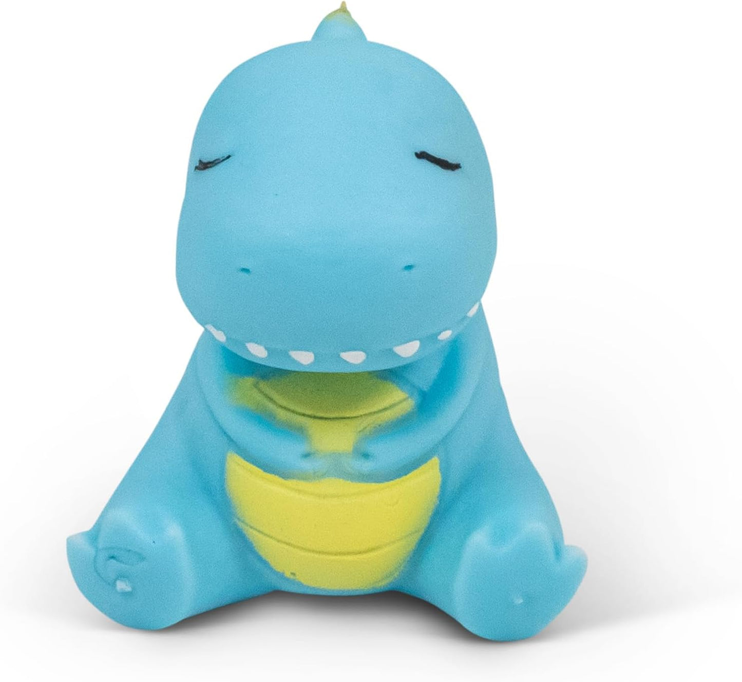 Scrunchems Stretchies Sleepy Dino - Sand Filled Fidget Sensory Novelty Toy for Stress Relief Autism ADHD Anxiety.