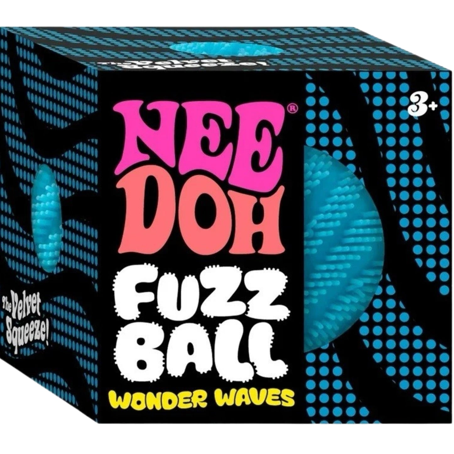 Needoh Fuzz Ball Wonder Waves Fidget Toy