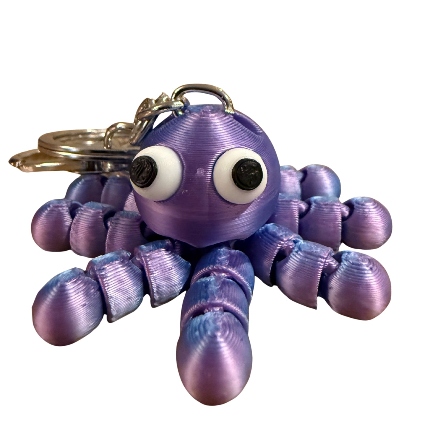 3D Octopus Keyring Keychain Fidget Toy