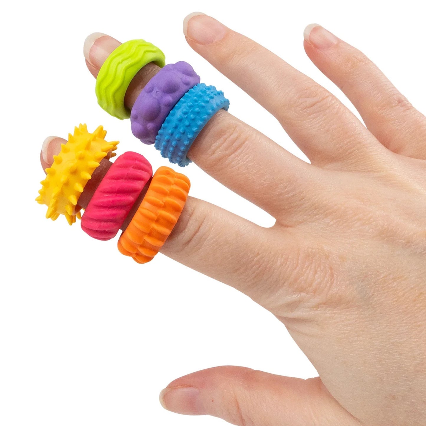 Sensory Fidget Rings 12 Pack