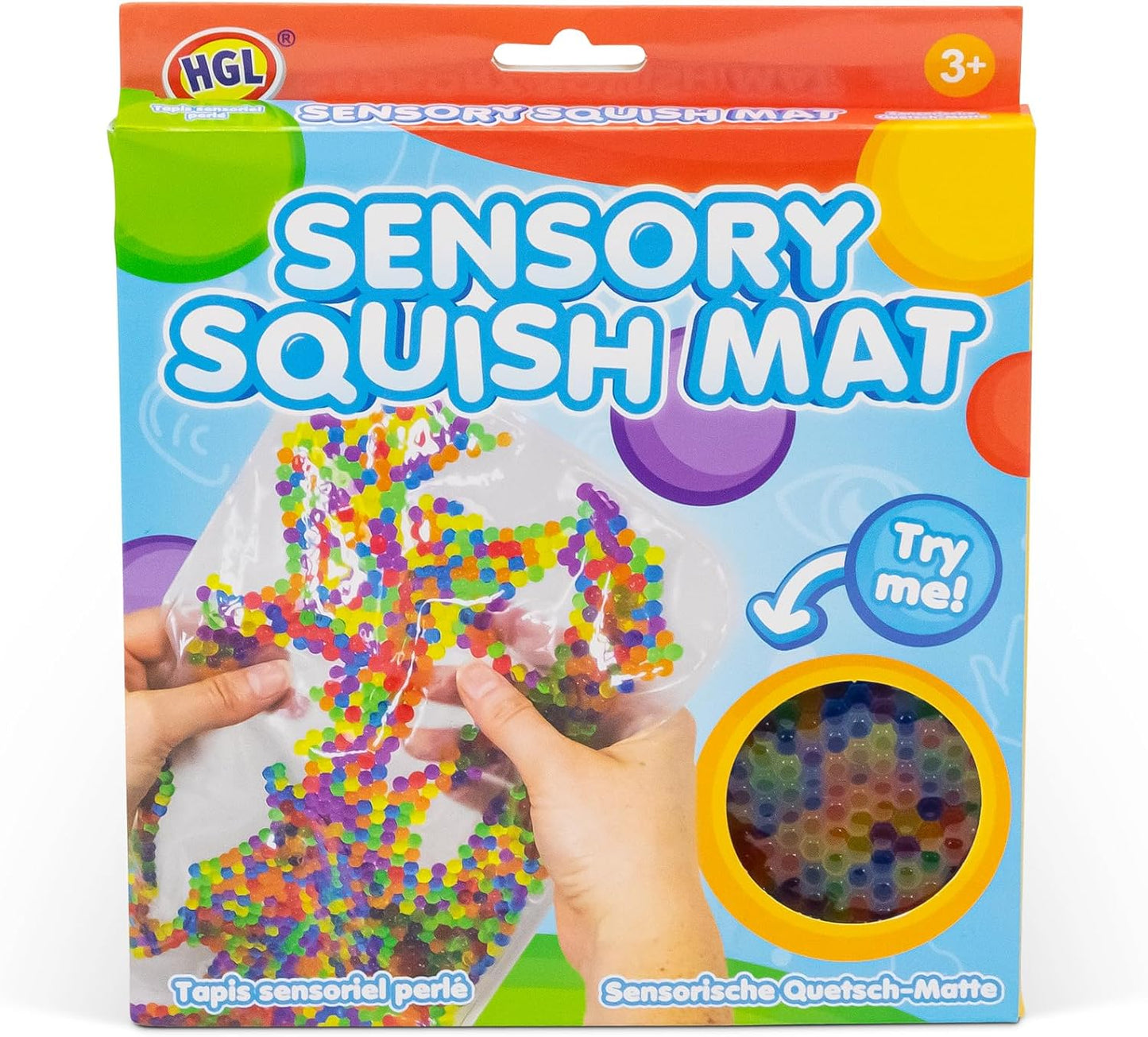 Sensory Squish Mat Stress Relief Toy Autism ADHD