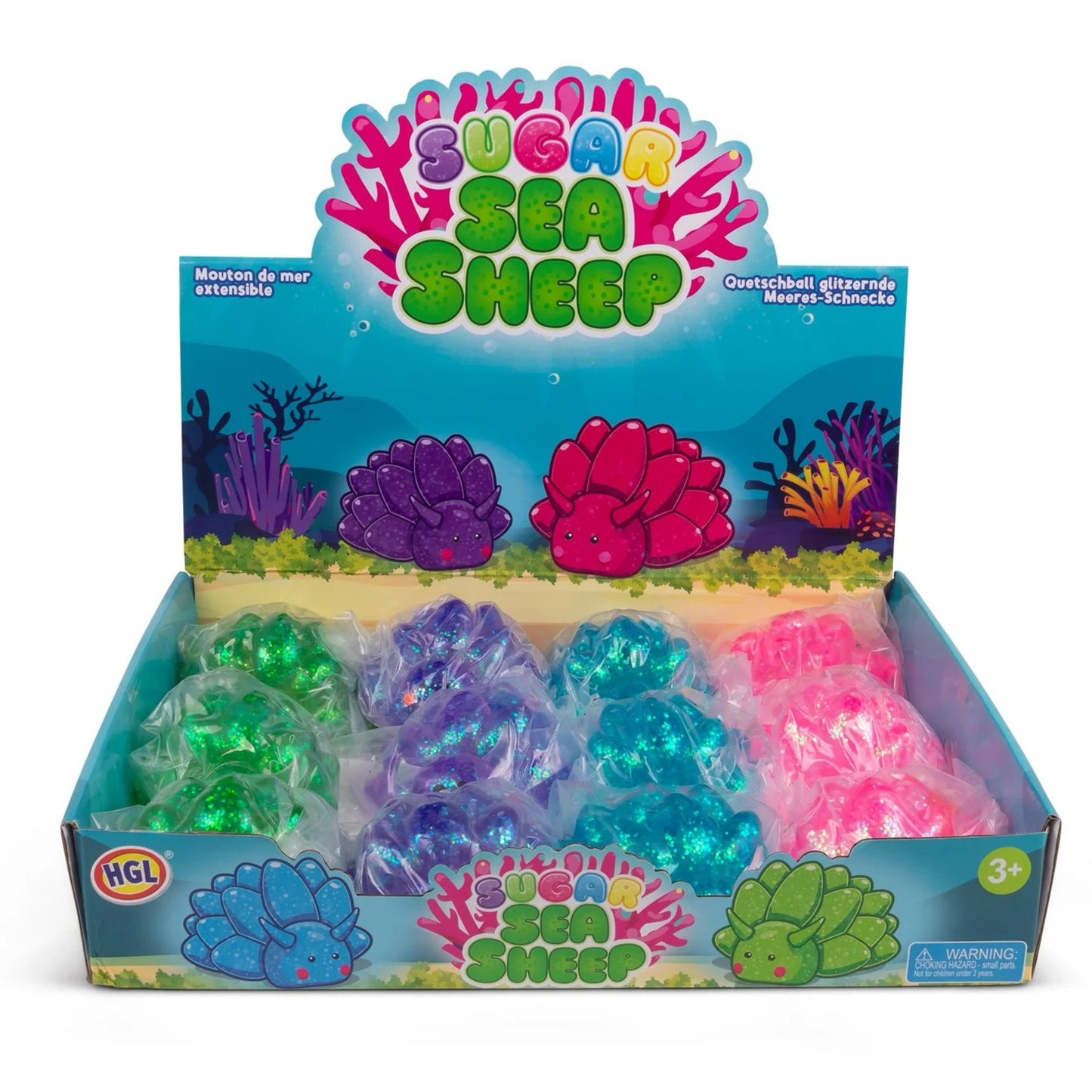 Sea Sheep Sugar Squishy Fidget Stress Ball
