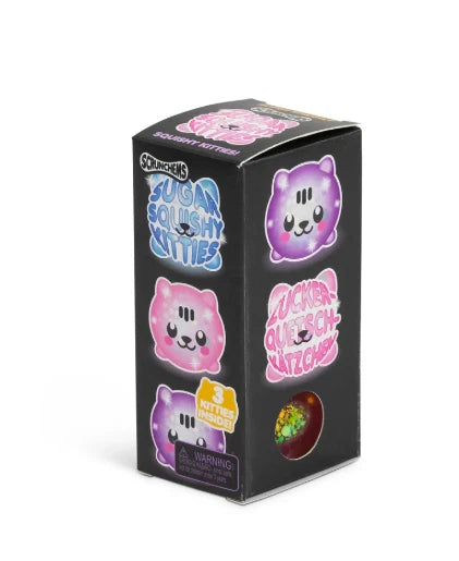 Scrunchems Diddy Sugar Squishy Kitties (3 Pack)