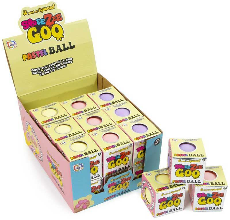 Squeezy Goo Pastel Balls