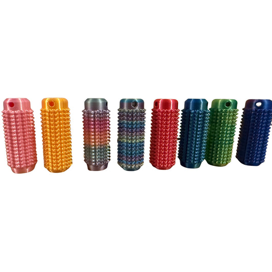 3D Printed Ouchie Pain Stim Keychain Keyring | Sensory Regulation & Anxiety Relief Fidget