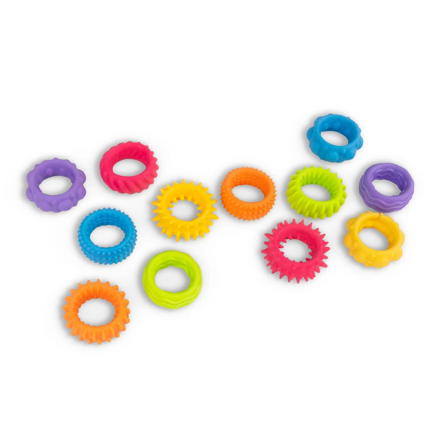 Sensory Fidget Rings 12 Pack