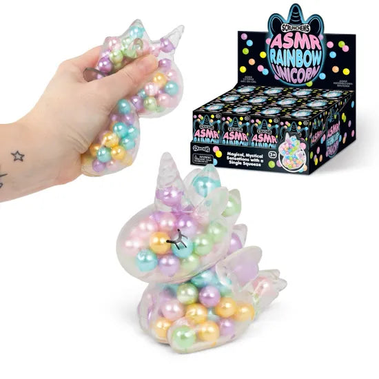 Scrunchems ASMR Rainbow Unicorn Stress Squish Ball