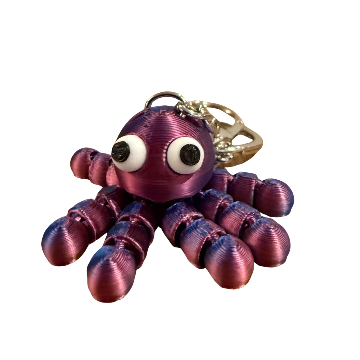 3D Octopus Keyring Keychain Fidget Toy