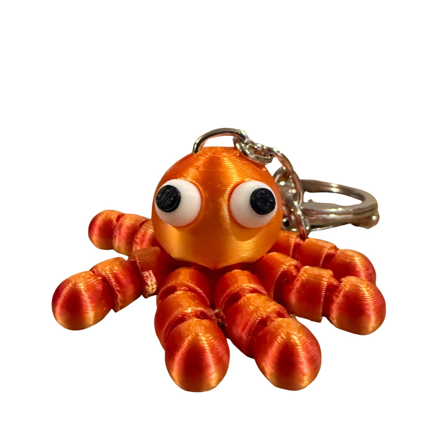 3D Octopus Keyring Keychain Fidget Toy