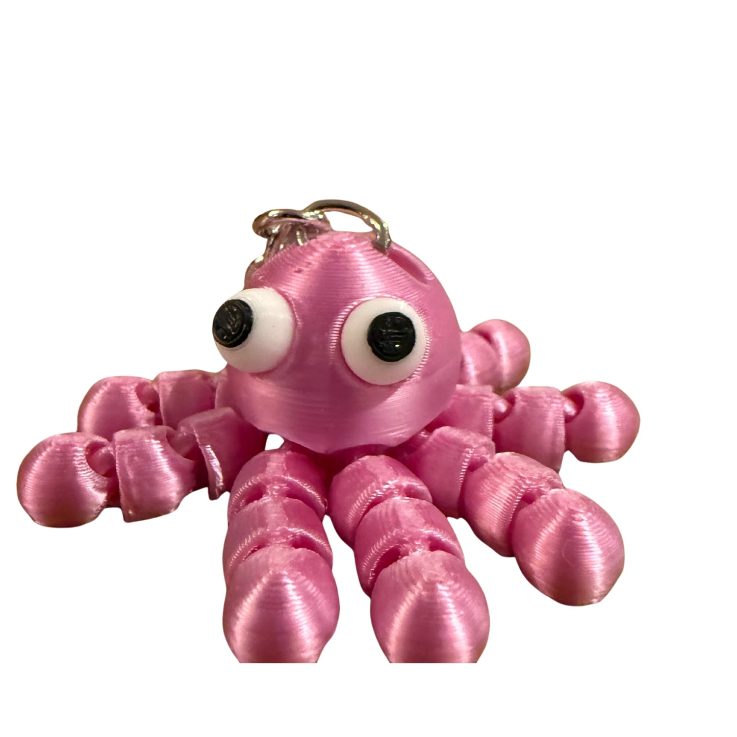 3D Octopus Keyring Keychain Fidget Toy