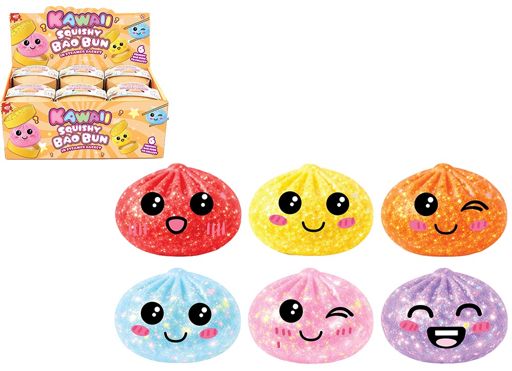 Kawaii Squishy Bao Bun Dumpling Sugar Maltose Surprise