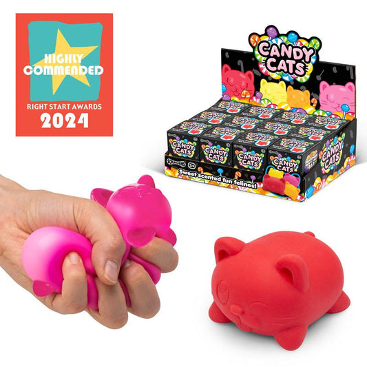 Scrunchems Candy Cat Scented Anxiety Toy