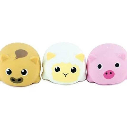 Squidgy Farm Animals Stress Relief Toy