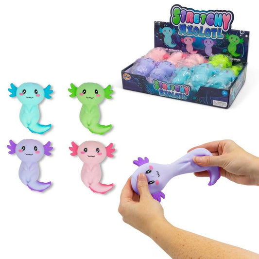 Axolotl Sand Filled Stretchy Sensory Fidget Toy Stress Relief Autism Toys ADHD Fidget Toy.