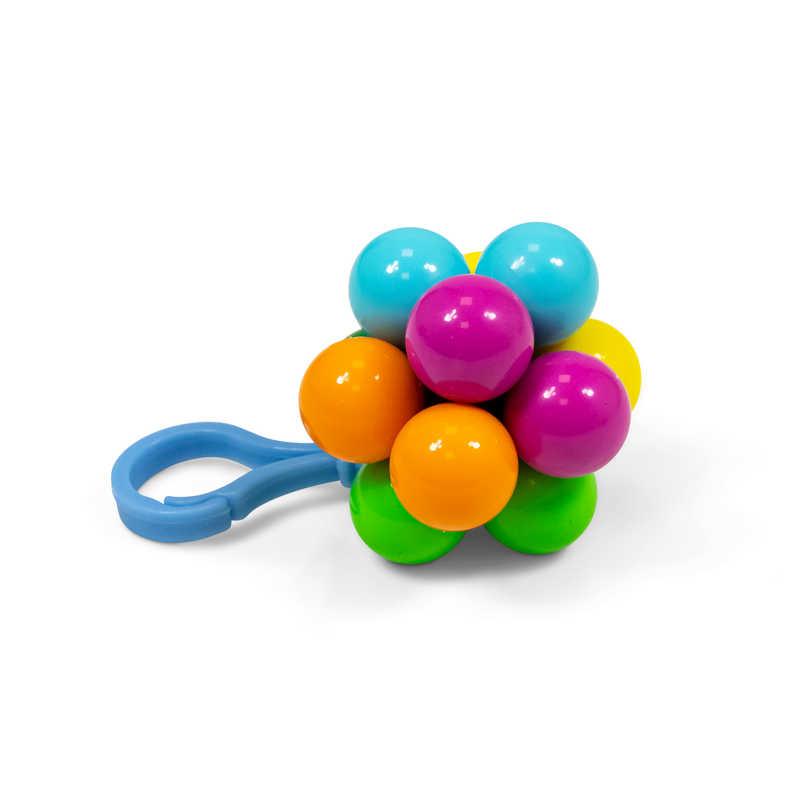 Atomic DNA Fidget Ball Keyring - Sensory Anxiety Toy ADHD Fidget Toy Autism Toys