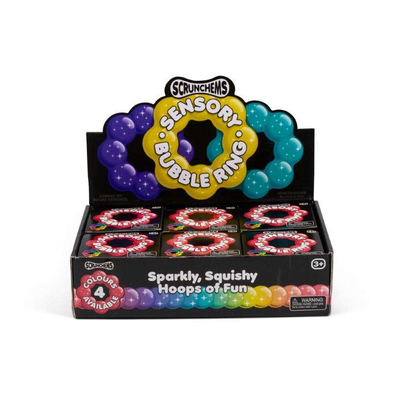 Scrunchems Sensory Bubble Ring - Sugar Filled Anxiety Toy Maltose Autism Toys ADHD Fidget Toy Stress Ball.