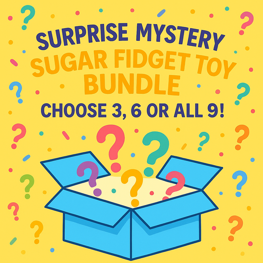 Surprise Mystery Sugar Fidget Toy Bundle – Choose 3, 6 or All 9!