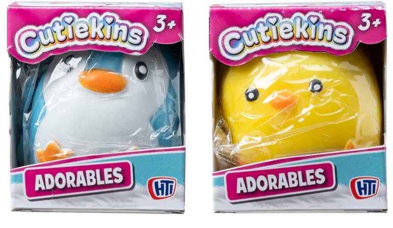 Cutiekins Adorables  Squishy Sensory Fidget Toy Animals