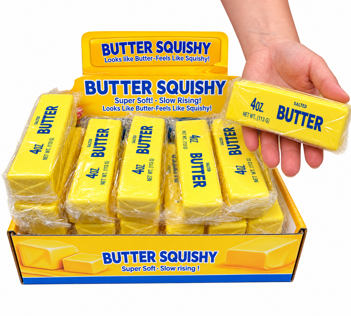 Salted Butter Squishy Viral Fidget Dough Toy 13cm