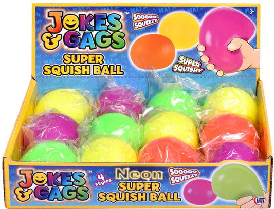 Neon Super Squish Ball