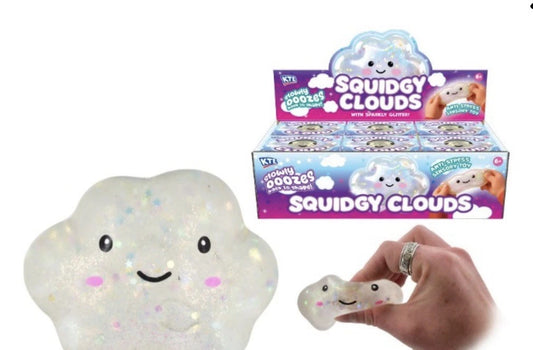 Squidgy Sugar Cloud Fidget Toy Squishy