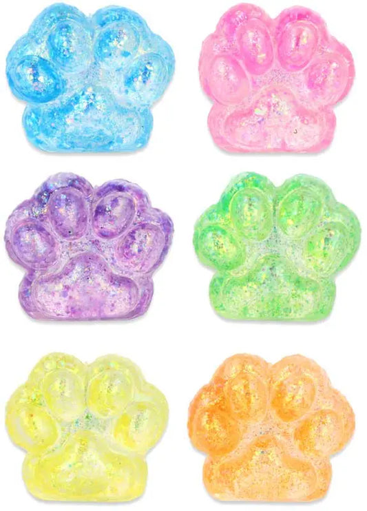 Sugar Filled Sparkly Paw Squishy